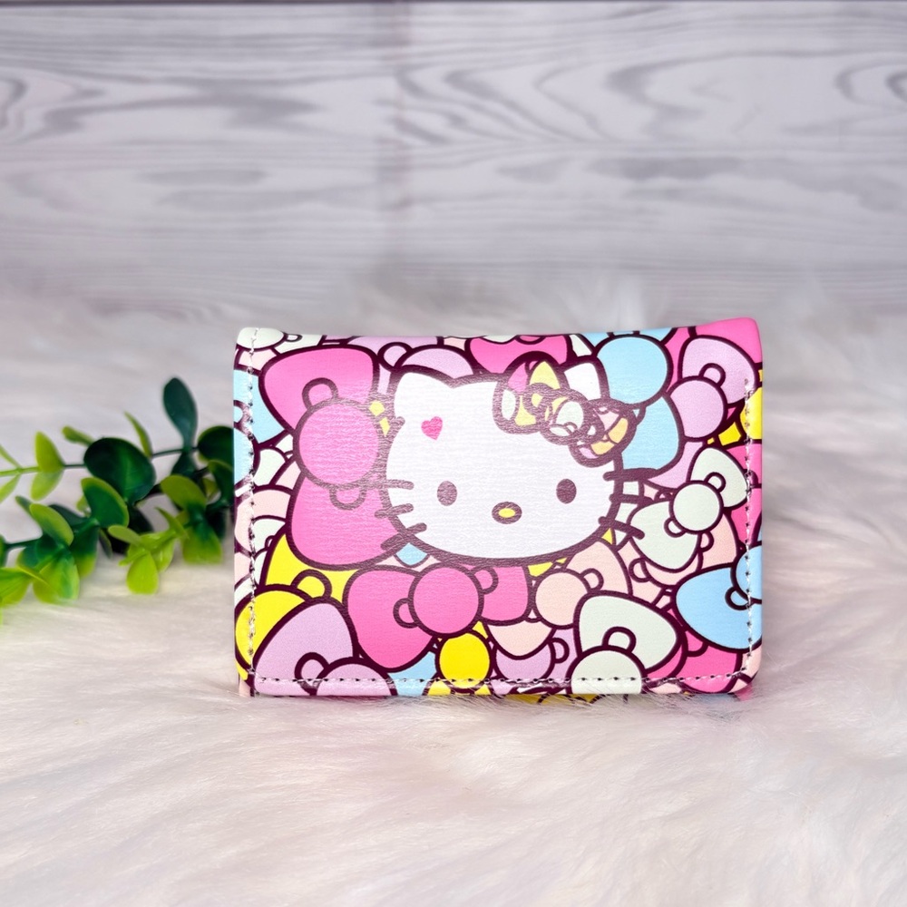 Hello Kitty Colorful Bows Bifold Wallet